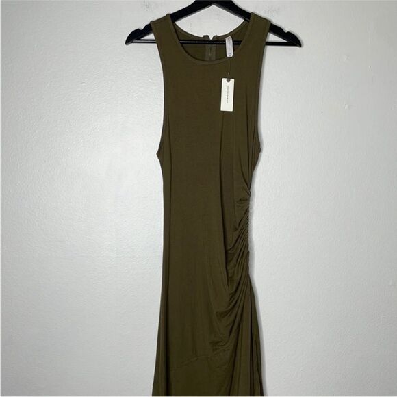 Daily Practice by Anthropologie Womens Size Medium Sleeveless Side-Ruched Dress - Picture 8 of 12